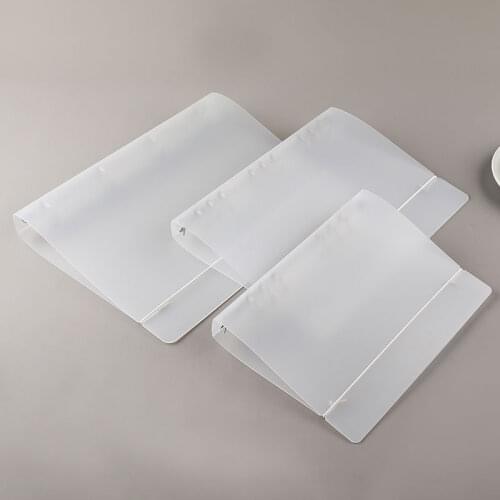 4/6/9Holes PP Matte Transparent A4 B5 A5 Loose-Leaf Notebook Case Inner Page Notebook Shell Office School Supplies