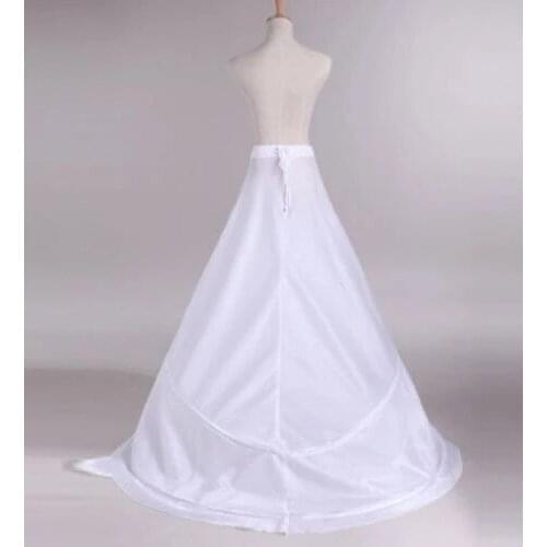Hoop Skirt New 2 Rings White Wedding Dress Underskirt Petticoat