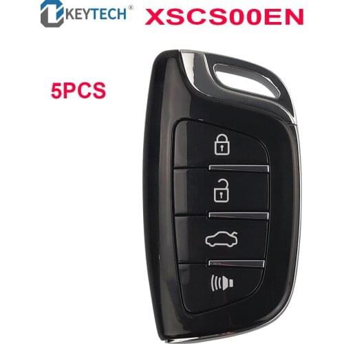 OkeyTech 4 Buttons Xhorse XSCS00EN Universal VVDI Smart Key For VVDI Key Tool/Mini Key Tool With Proximity Fuction 5PCS/Lot