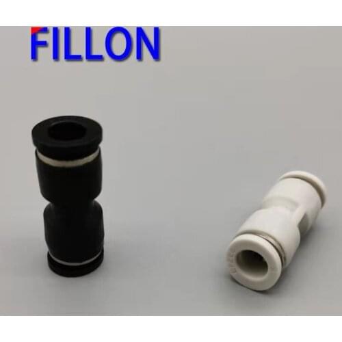 PG 1PC Air Pneumatic PG6-4 PG8-6 10-8MM 12-10MM 8-4MM 10-6MM Straight Gas Fittings Plastic Quick Connectors Fitting