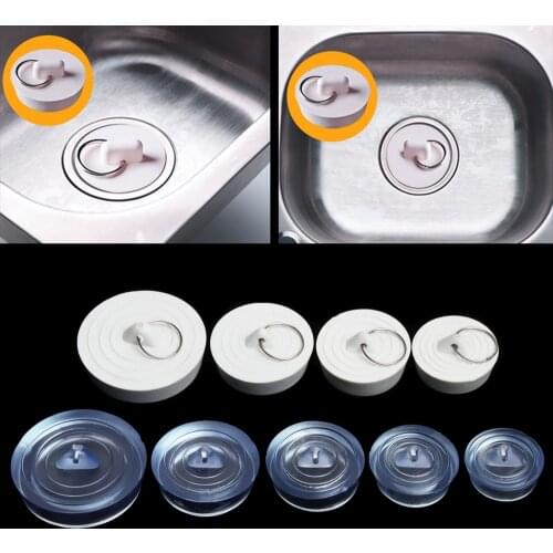Kitchen Bath Floor Drain Plug Sink Bathtub Drainage Stopper Laundry Leakage-proof Plug Washroom Bathroom Home Supplies