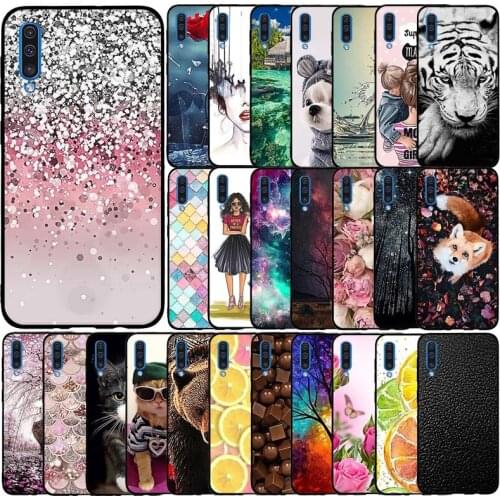 Silicone Case For Samsung Galaxy A50 Case Soft Tpu Phone Shell Cover For Samsung A50 Fundas Coque Etui Bumper Protective Cover