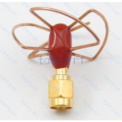High Quality Gain Antenna 5.8G 5.8 GHz FPV Antenna 4 Leaf Blade TX Circular Polarized Antenna Set SMA male 5.8GHz RX