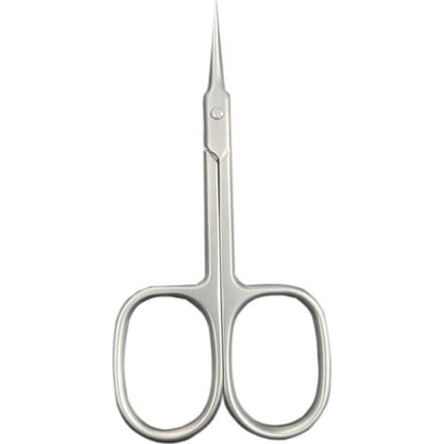 100pcs Russian Manicure Scissors Curved Tip Scissors Stainless Steel Nail Dead Skin Remover Nail Clipper Salon Nail Tools