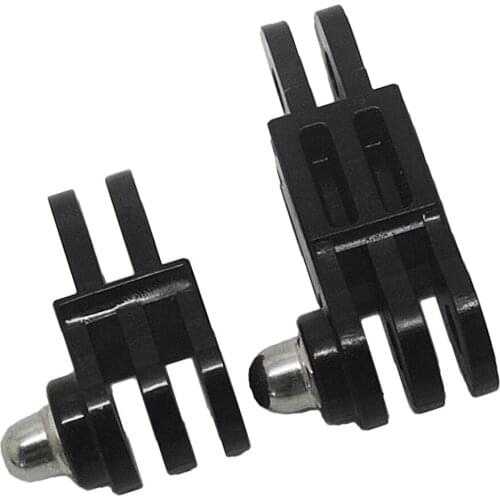 2pcs Long & Short Straight Joint Mount Adapters For Sports Camera Camcoder