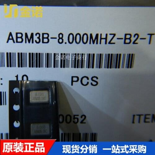 Free Shipping 10pcs/lot ABM3B-8.000MHZ-B2-T SMD ABM3B-8.000MHZ-B2 ABM3B-8.000MHZ new Original stock