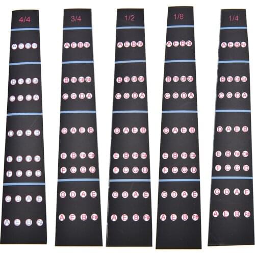 For 1/8-4/4 Violin Intonation Stickers Fretboard Marker Beginners Learning Violin Fingerboard Stickers hot sale