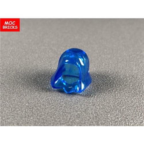 10pcs/lot MOC Bricks Headgear Hood Helmet Folded Down Figure accessory fit with 30381 building blocks toys kids Xmas gifts