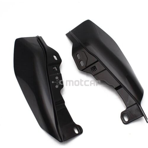 Motorcycle Black Heat Shield Mid-Frame Air Deflector Trim For Harley Touring Street Glide Road King Road Electra Glide 2009-2016