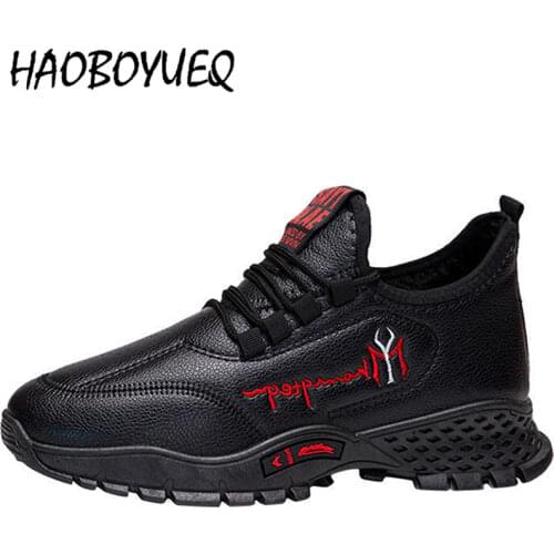 Mens Casual Shoes Autumn Sports Shoes Leather Shoes Outdoor Travel Walking Classic Loafers Shoes Chaussure Zapatos Sneakers