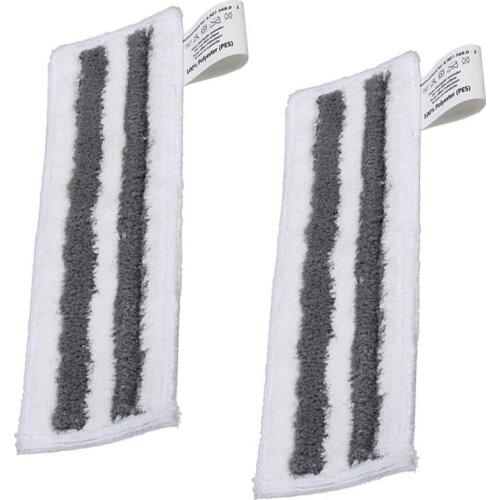 2Pcs Floor Cloth Pads Set for Karcher EASYFIX SC3 SC4 SC5 Steam Cleaner Replacement Home Appliance Cleaning