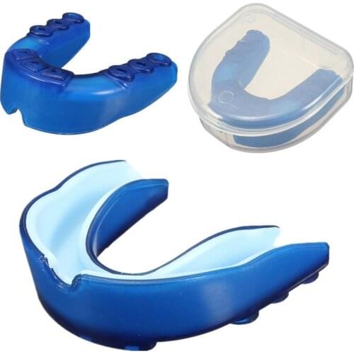 100Pcs/Lot New Boxing Muay Sparring Muay Thai Taekwondo Sports Mouth Guard Mouthguard