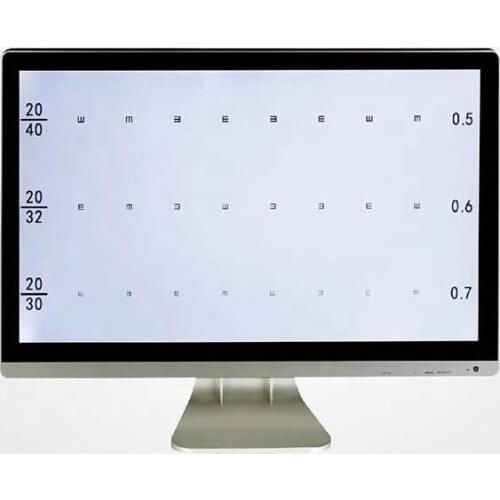 Optical eye test chart 21.5 inch LCD visual panel VC-1