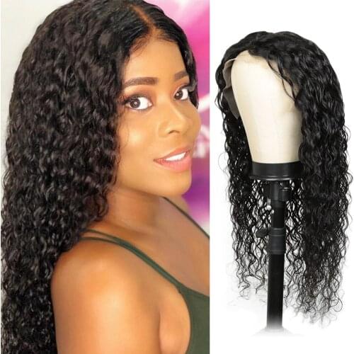 Lace Wig 13x6 Water Wave Lace Front Human Hair Wigs For Black Women 13x4 Pre Plucked Lace Wig Remy Hair Wigs
