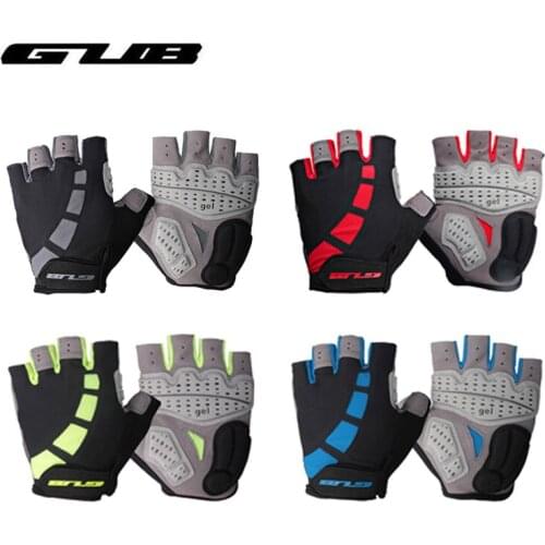 GUB Gel Shockproof Cycling Gloves Non-slip MTB Mountain Bike Half Finger Gloves Men Women Bicycle Sport Gloves guantes ciclismo
