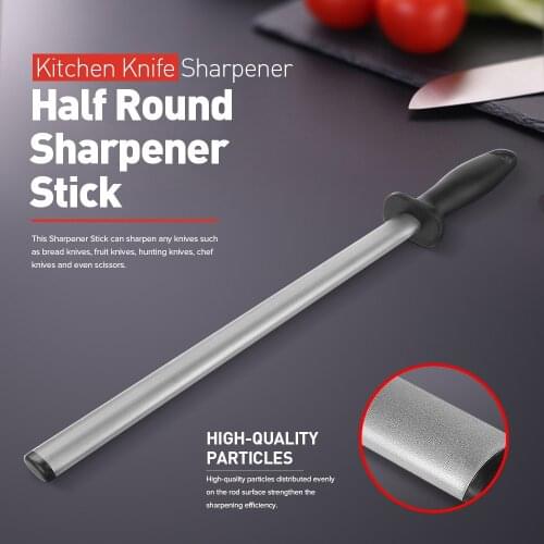 Professional Chef Knife Sharpener Rod Diamond Sharpening Stick Honing Steel For Kitchen Knife And Stainless Steel Knives