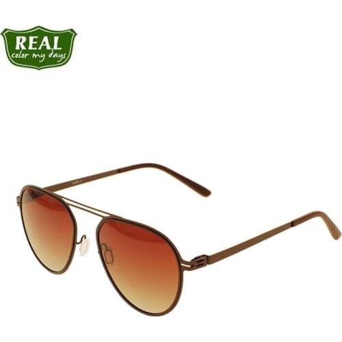 Retro Ultralight SunglassesNew Trend Men Women Metal Sun Glasses With Case SG002248