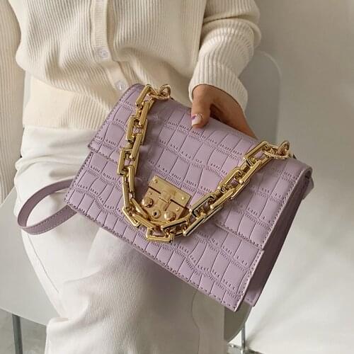 Luxury Crocodile Pattern Crossbody Bags For Women Large Capacity Messenger Bag Pu Leather Alligator Handbags Shoulder Bags