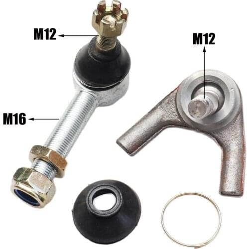 M16*M12 Tie Rod Ball Joint with M12 Swing Arm Ball joint Kits For 50cc 70cc 90cc 110cc 125cc 150cc 200cc 250cc ATV Quad 4-WheeL