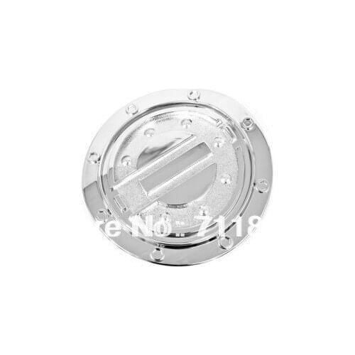 Car Styling Chrome Fuel Tank Gas Cap Cover Plate For Peugeot 408