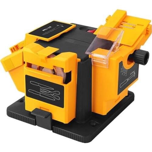 96W 3 In 1 professional Electric Knife Sharpener Drill Sharpening Machine Kitchen Knife Sharper Multifactional Grinder 5-61MM