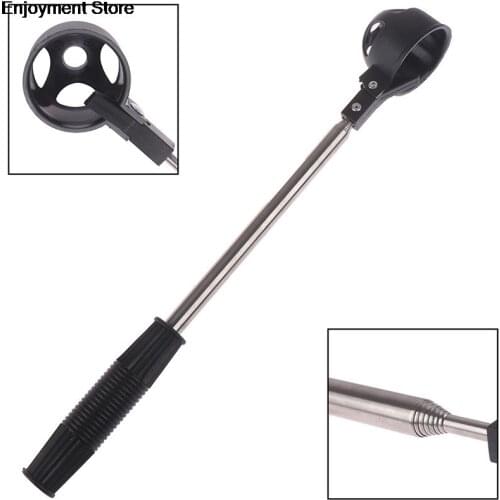 Convenient And Practical Stainless Steel Golf Ball Golfer Golf Clubs Fishing Clubs Golf Course Supplies 2 Meters Free Telescopic