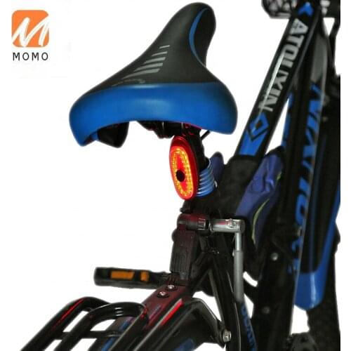 Smart Bike Tail Light Wireless Auto On/Off Rear Bike Light USB Rechargeable LED Waterproof Brake Sensor Tail Light