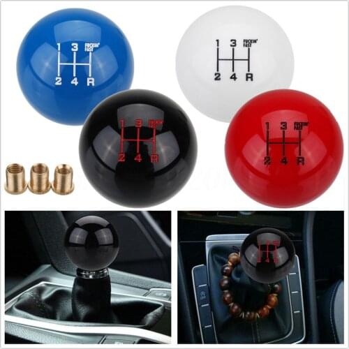 Universal Manual and Automatic Car Gear Stick er Knob Lever for Most Vehicles With Round Gear Lever