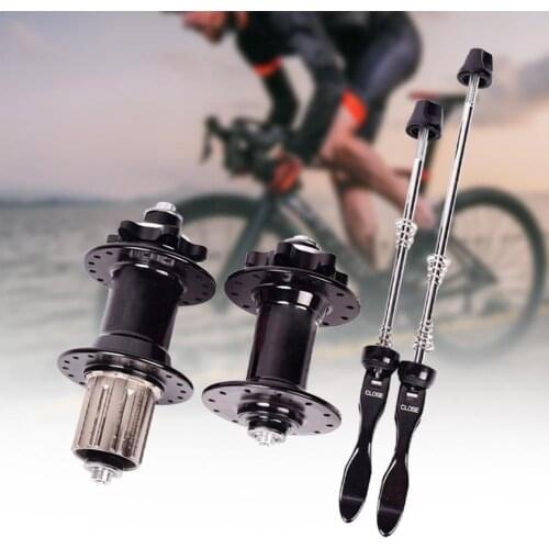 36 Holes Bicycle Hub 8/9/10/11 Speed Waterproof MTB Bike Front Rear Hubs Quick Release Kit novatec втулка для велосипеда