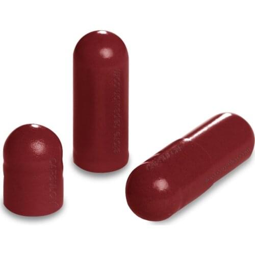 10,000pcs/pack) Size 1 Red Empty Vegetable capsules HPMC, Medicine Capsule, Separated or Joined capsule