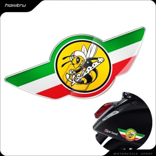 3D Motorcycle Decal Italy Flag Bee Stickers Case for PIAGGIO VESPA GTS150 GTS 250 GTS300 GTS GTV 150 125 250 300 300ie
