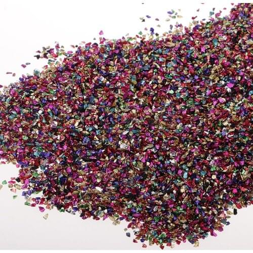 Jewelry Making Accessory Natural Glass Paillette 440g Bulk Crafts Ornaments