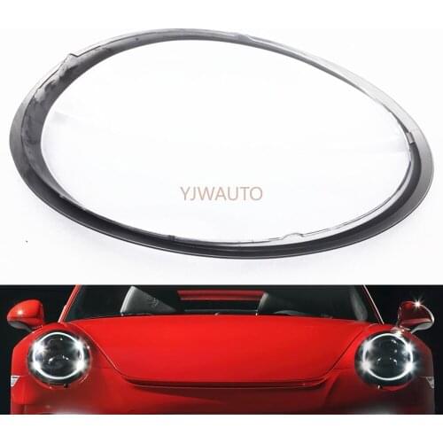 Car Headlight Lens For Porsche 911 Targa Carrera 2016 2017 2018 Headlamp Cover Replacement Auto Shell