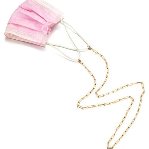 Basic Chains Sunglasses Masking Chains For Women Men Geometric Metal Eye Rope Glasses and Mask Holder Chains Fashion Jewelry