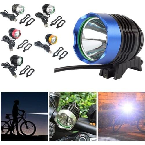 1200LM T6 LED Head Front Bicycle Lamp Bike Light Headlamp Headlight Light Waterproof Rechargeable Headlight Lamp