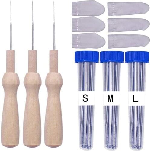 MIUSIE 102 Pcs Wool Felting Needles Tool Needle Felting Kits Needle Felting With Needle Felting Pen For Wool Felting Working