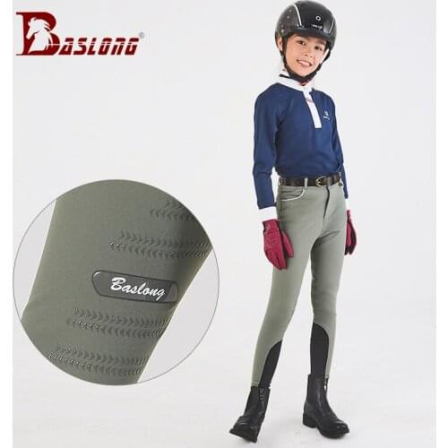 Summer Thin High-elastic Childrens Silicone Wear-resistant Comfortable And Breathable Riding Equipment Riding Breeches