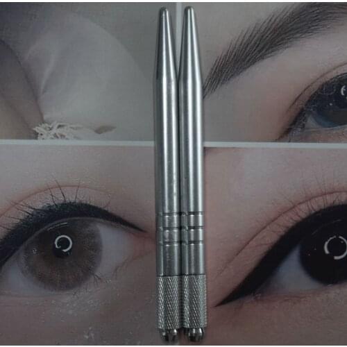Microblading Tattoo Machine Tools Tattoo Permanent Tattoo Eyebrow Makeup Manual Pen Handle Eyelash Mini Manual Tools
