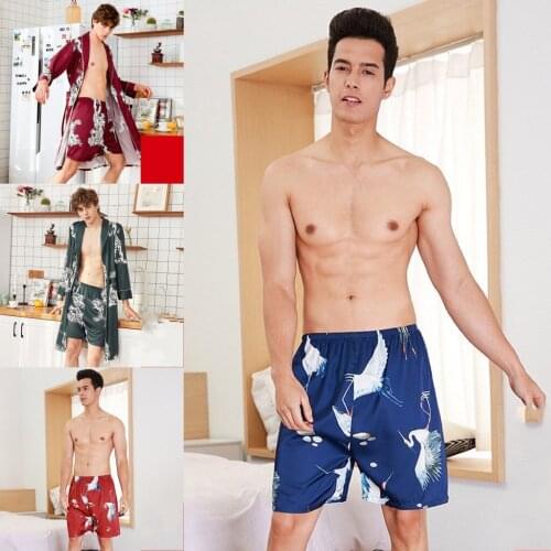 Men Sleep Bottoms Simulation Printing Lingerie Men Animal Print Long Sleep Pants pajamas for men
