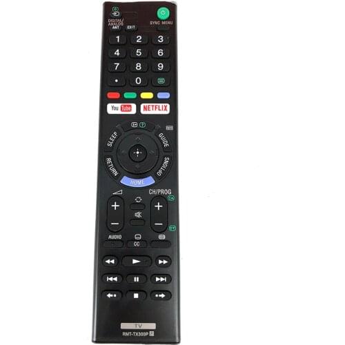 NEW RMT-TX300P Remote control For Sony 4K HDR Ultra HD TV RMT-TX300B RMT-TX300U YOUTUBE / NETFLIX Fernbedienung controle remoto