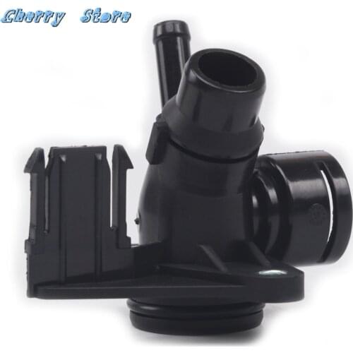 New 06H121132E Engine Radiator Coolant Hose Flange For Audi A4 Avant A5 A6 Quattro Q5 VW Amarok Campmob 1.8/2.0T 06H 121 132 H