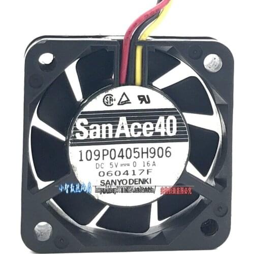 4010 4CM 5V 0.16A 4CM / cm Mute Notebook fan 109P0405H906