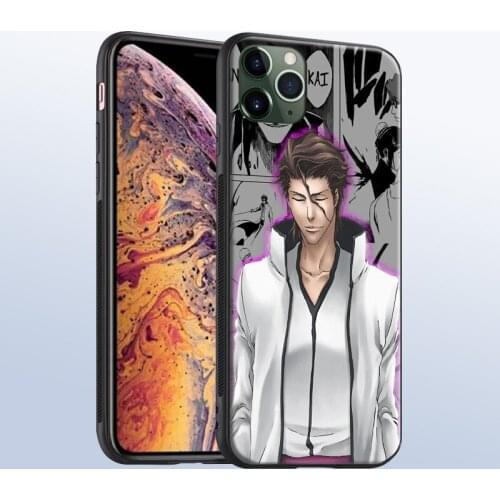 Sosuke Aizen Bleach anime Phone case cover shell For iPhone SE 6s 7 8 Plus X XR XS 11 Pro Max Samsung S Note 10 20 Plus ultra