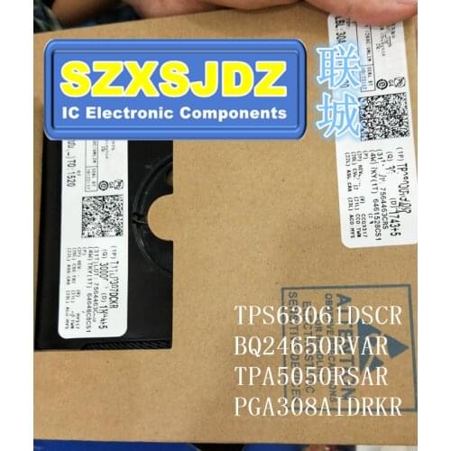 TPS63061DSCR BQ24650RVAR TPA5050RSAR PGA308AIDRKR TPS63061 BQ24650 TPA5050RSAT PGA308 QUK PAS TPA5050 P30B