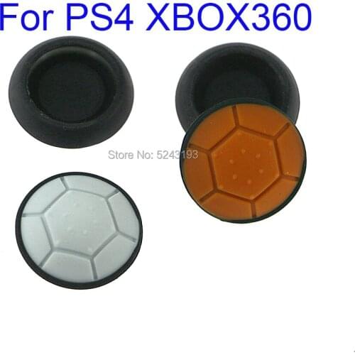 50pcs Newest Anti-skid Turtle shell Silicone Thumb Stick Grip Caps Protector for PS4/ Xbox 360/ PS3 Game Controllers