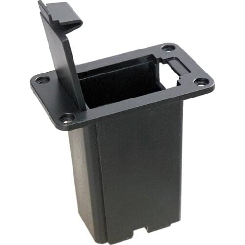 9 Volt Mount Electric Guitar 9V Battery Box Cover Holder for Bass Accs Black
