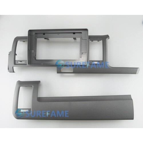 10.1 inch Car Fascia Radio Panel for 2005-2018 TOYOTA HIACE (Right Wheel) Dash Kit Install Facia Console Bezel Adapter Plate
