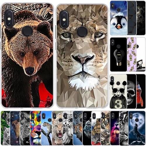 For Xiaomi Redmi Note 5 Pro Case Soft TPU Silicon Phone Back Cover For Redmi Note 5 Pro Case Etui Protective Bumper Fundas Coque