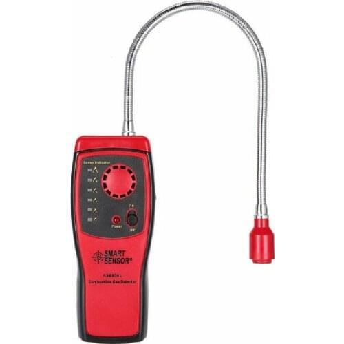 Gas Detector Combustible Gas Hand-held Leak Detecto Biogas alarm AS8800L