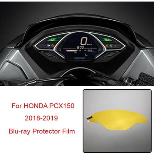 For HONDA PCX150 2018 2019 PCX 150 Speedometer Speedo Screen Blu-ray Cluster Scratch Protection Film Instrument Dashboard Shield